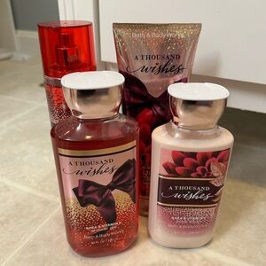 Bath & Body Works Thousand Wishes Body Care